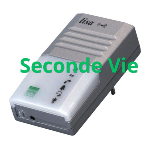 Seconde Vie -  Lampe flash radio Lisa secteur lumière blanche