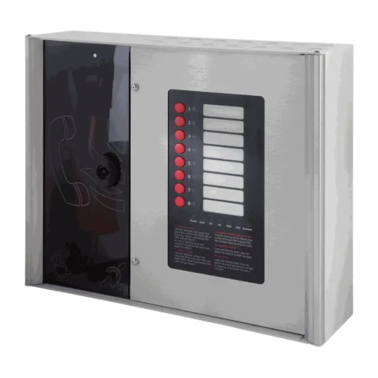 Centrale interphonie de sécurité LX228S sans batterie 8 lignes maximum