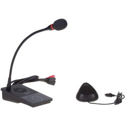 Interphone de guichet numérique OP-6505H avec prise micro-casque