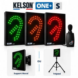 Afficheur de bruit Kelson One+ S Oreille avec micro et support de fixation