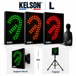 Afficheur de bruit Kelson L  Oreille avec support de fixation mural