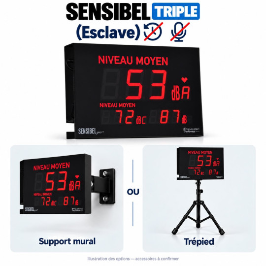 Sensibel Triple One "Esclave" sans micro