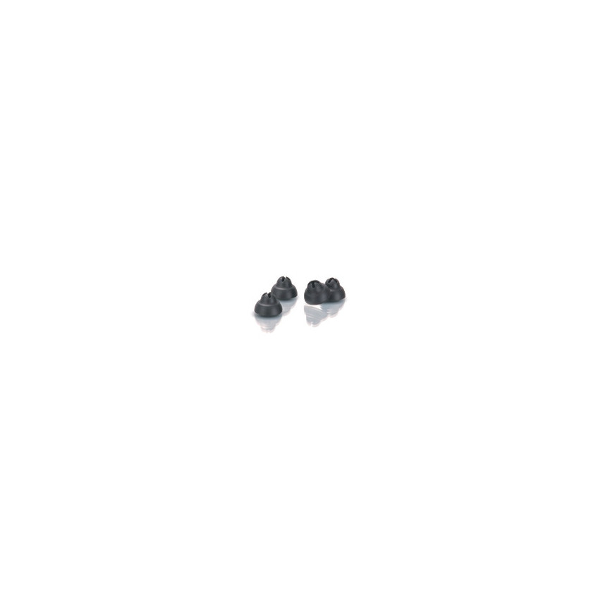 Lot 6 Embouts Silicone Pour écouteurs Sony WF-C500 / WI-C200 - 3 Tailles S/M/L - Remplacement, Confort, Lavables - Blanc