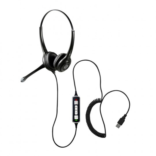 Micro casque filaire CLA3 USB Geemarc