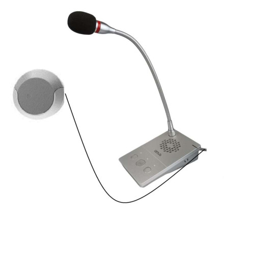 Interphone de guichet numérique OP-6510 pour hygiaphone