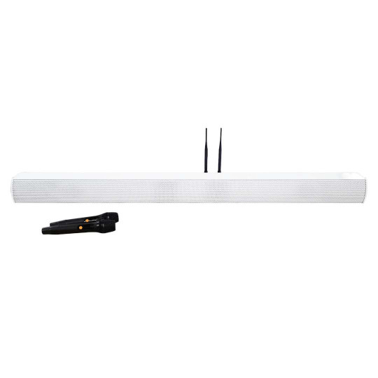 Colonne Barre de son 240 watts avec 2 micro HF