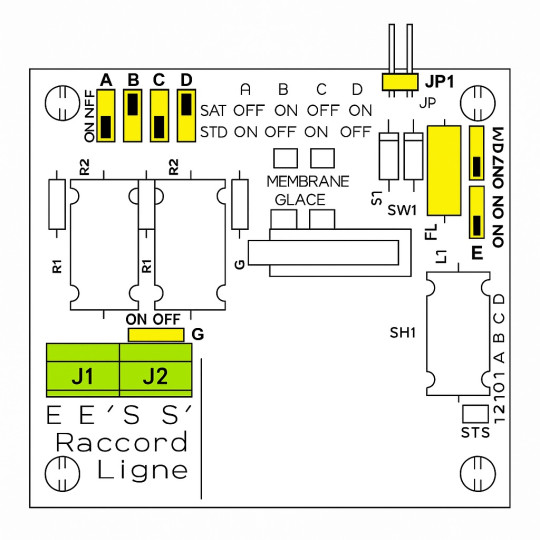 210.2002 - CARTE ELECTRONIQUE BGPH DM pour Castel BGPH DM CASI 210.2000