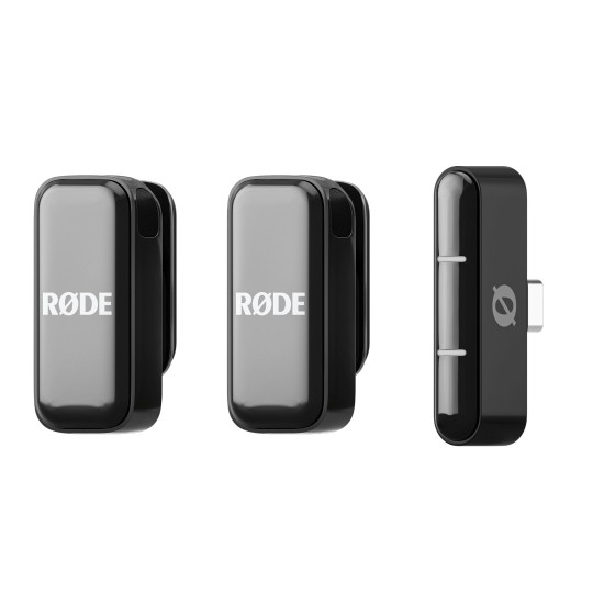 RØDE Wireless Micro avec 2 micros et 1 récepteur usb C noir